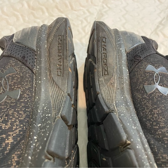 Under Armor Charged Escape 2 Men’s Black Sneakers Size 9.5 Shoes Running Active - Picture 7 of 10
